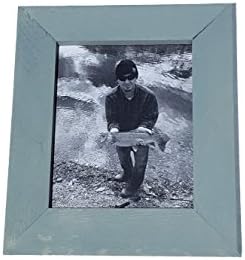 Old Mountain Gray Rustic Rough Handmade in the USA 8x10 Wall Mount Picture Frame made by Old Mountain Design