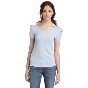 Buy BCBGeneration Ladies Drape Shoulder Tee by BCBGeneration