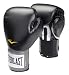 Everlast Boxhandschuhe 2312 Velcro Pro Style Trng. Gloves-Black, 12oz