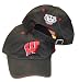 Wisconsin Badgers Black Adult OSFA Adidas Slouch Cap / Hat
