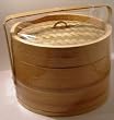 Vaporiera - legno - 3 pezzi -� 20 cm