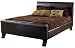 Hillsdale 1328BKR Brookland Bed Set, King, Dark Brown Leather
