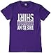 Threadrock Big Girls' This is My Handstand Shirt Youth T-Shirt L Purple