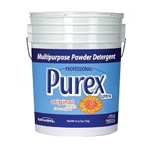 Dial 1468875 Professional Purex Mountain Breeze Multipurpose Powder Detergent, 15.6lbs Pail, 188 Load