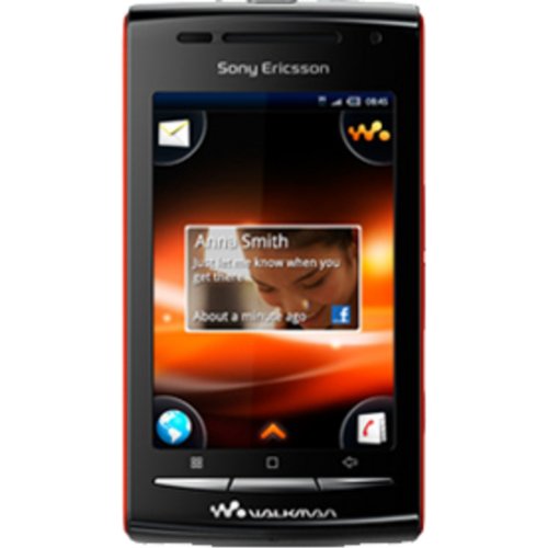 Sony Ericsson E16i Walkman W8 Unlocked GSM Phone with 3 MP Camera, Android OS, Wi-Fi and Bluetooth - Unlocked Phone - No Warranty - Orange
