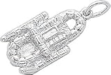 White Water Raft Charm by Rembrandt Charms