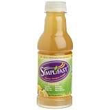 Simplifast Detox Fasting Beverage, Lemon, 16-Ounce Bottles (Pack of 12)