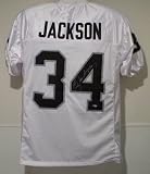 Bo Jackson Autographed/Hand Signed Oakland Raiders White Jersey