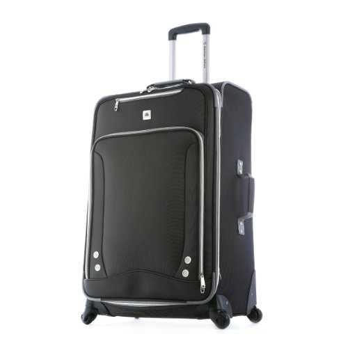Olympia Skyhawk 26 Inch Expandable Airline Carry-On,Black,One Size