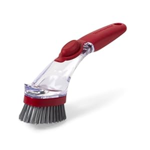 Amazon.com: KitchenAid Classic Soap Dispensing Sink Brush, Red
