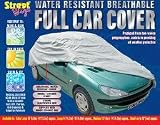 Water Resistant Breathable Full Car Cover, Medium -4.2m