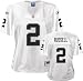 JaMarcus Russell White Reebok Premier Oakland Raiders Women's Jersey