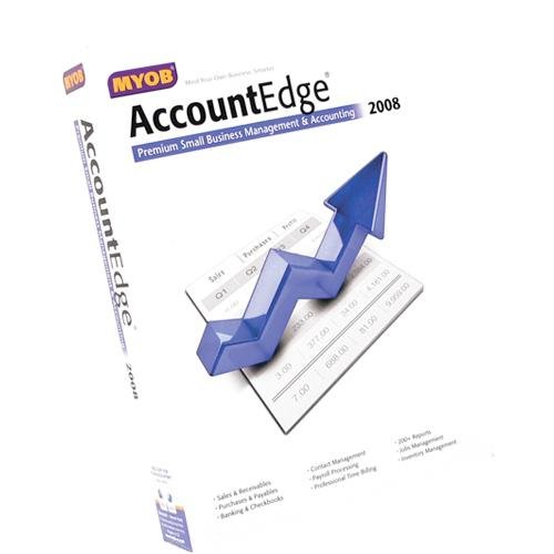 Myob Accountedge 2008 for Mac Also Includes Network Edition
