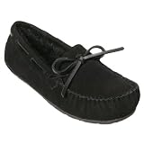 Women's Chaia Suede Moccasins - Black