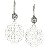 Liz Palacios Plumas Silver Star Filigree Earri