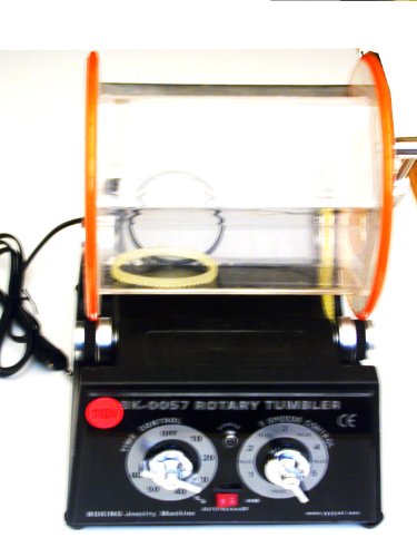 3 Kg. Jeweler Rotary Tumbler, Gems Surface Polisher,