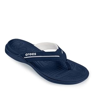 crocs Men's Crete Suede Flip Flop