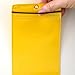StoreSMART Sport - Zipper Passport Holder with Lanyard - Clear Plastic Front & Yellow Plastic Back - SPCR1596ZIPS-Y-1