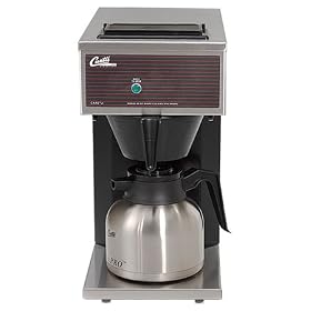 Wilbur Curtis Single, Low Profile Thermal Carafe 64 Oz Pourover Coffee Maker