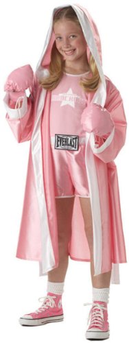 Kid's Everlast Boxer Girl Costume (Sz:Large 10-12)