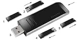 SanDisk 16GB Cruzer Contour USB 2.0 Flash Drive SDCZ8-016G 25 MB/sec read 18 MB/sec write speeds (Bulk Packaging)