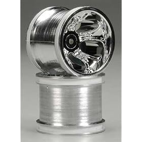 RPM Rear Bully 2.2, Chrome: Associated 3 16 Axle from Associated Accessories