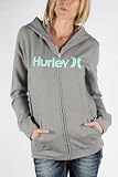 41Kuqj8uO8L. SL160  Hurley   Womens One & Only Fleece Hoodie, Size: Small, Color: Heather Grey