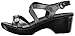 Dansko Women's Julie Pewter Metallic Wedge Sandal