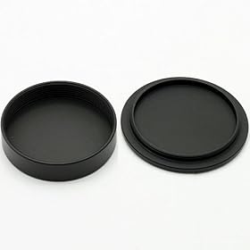 DSLRKIT Metal Lens Rear + Camera body cap for M42 Camera & Lens