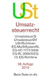 Produkt-Bild: Umsatzsteuerrecht: Umsatzsteuergesetz mit Umsatzsteuer-Durchf&uuml;hrungsverordnung, Umsatzsteuer-Richtlinien, Mehrwertsteuer-Systemrichtlinie, ... EG-Richtlinie 2008/9/EG, 13. EG-Richtlinie
