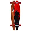 Arbor Timeless Pin Koa 46 Complete Skateboard w/ Free B&F Heart Sticker Bundle