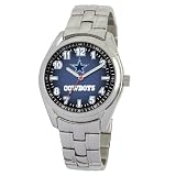 Men's NFL Dallas Cowboys First Rounder Stainless Steel Watch