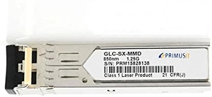 Primusit 100%Cisco Compatible GLC-SX-MMD 1.25Gb/s SFP Transceiver 850nm 550m with digital diagnostic functions
