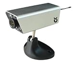 Kerbl 1088 Funkkamera 2,4 GHz, Magnetfu&szlig;, Akku, silber