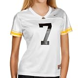 Nike Iowa Hawkeyes #7 Women's Replica Football Jersey - White (Medium)