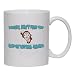 Advertising Mugs - Please, Don't Feed The Advertising Agent Mug for Coffee / Hot Beverage 15 oz. YELLOW