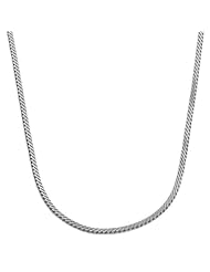10 Karat White Gold Octagonal Snake Chain (18 inch)