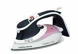 Morphy Richards Comfigrip 40869 Steam Iron with Trizone Diamond Soleplate, Charcoal/Orange