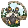 Big Sky Bear Carsters - Coasters for Your Car