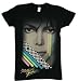 Michael Jackson Bad Self Faded Juniors T-Shirt in Black