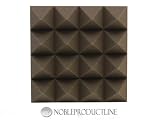 Acoustic Foam 3 Thick Pyramid Style 4ft X 6ft (24 Sqft)