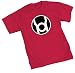 RED LANTERN CORPS SYMBOL T-SHIRT