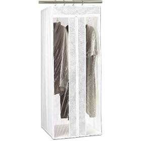 Closet Clothing Protector Storage Garment Bag (54Lx21x21) In White Poly (15001) by Whitney Design
