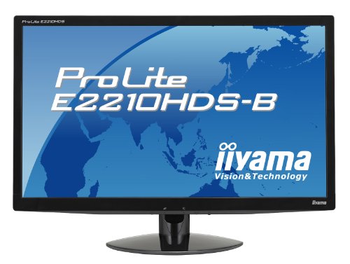iiyama 21.5インチワイド液晶ディスプレイ 1920×1080(フルHD1080P)対応 3系統入力装備 マーベルブラック PLE2210HDS-B1