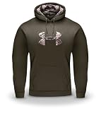 Men’s Armour® Fleece Tackle Twill Logo Hoody Tops by Under Armour