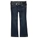 Girls' YES Boot-Cut Jeans with Belt
