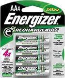 Energizer e2 Rechargeable, Size AA, 4 pack - 2450 mAh