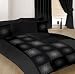 Starburst Black Double Duvet Cover Set