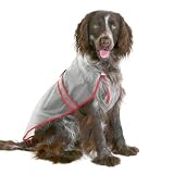 Karlie 16431 Regenmantel Classic f&uuml;r Hundetransparent in 8 Gr&ouml;&szlig;en (von 30 - 60 cm)