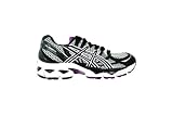 Asics Gel-Nimbus 12 Womens’ Sneaker Style# T095N-9390 (8.5 M US, Lightning/Black/Plum)